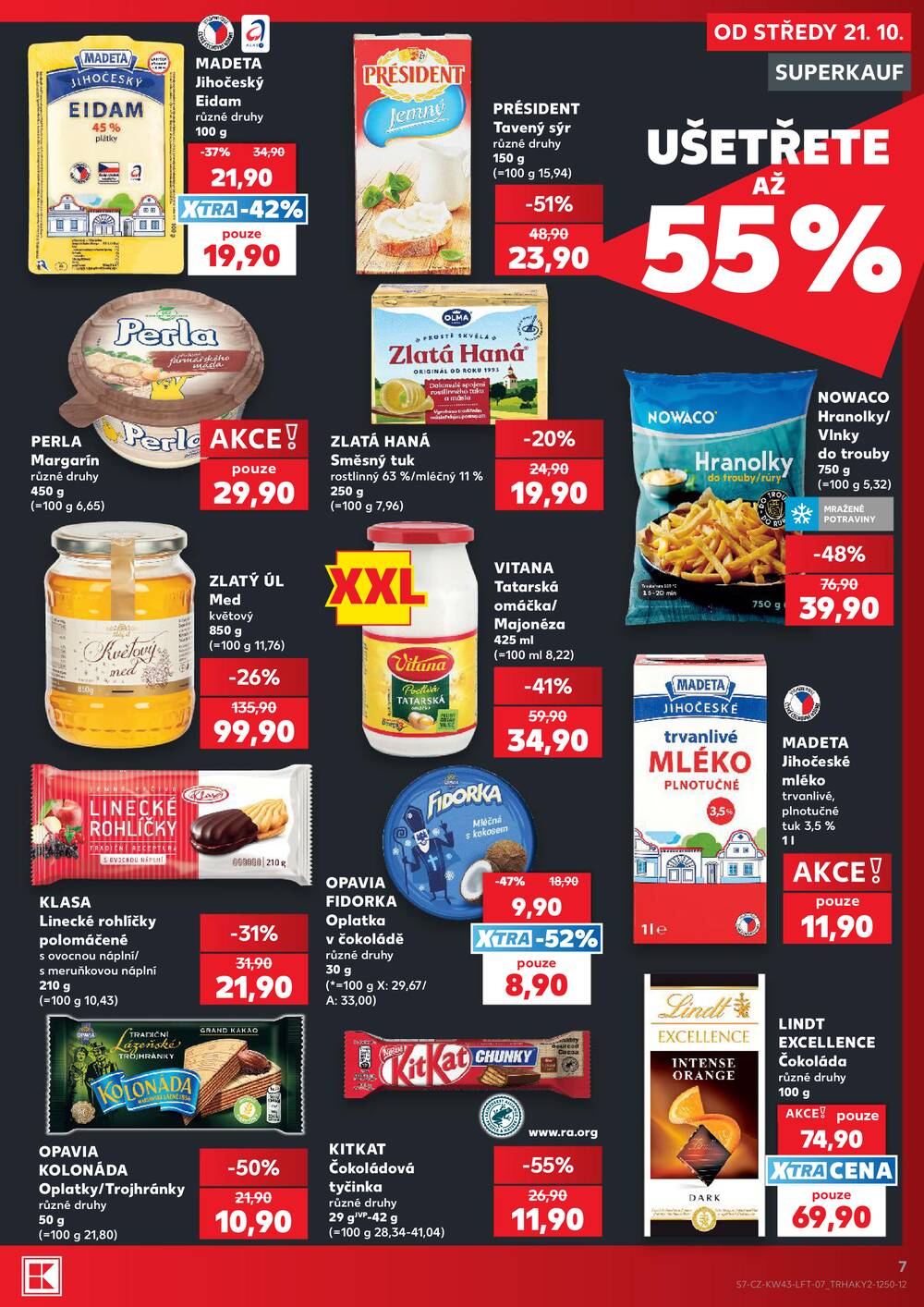Kaufland 21.10. - 27.10. - Kaufland - Třeboň