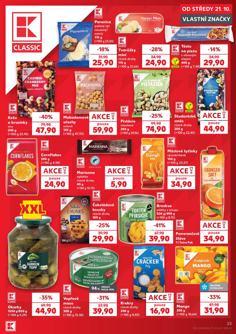 Kaufland 21.10. - 27.10. - Kaufland - Domažlice