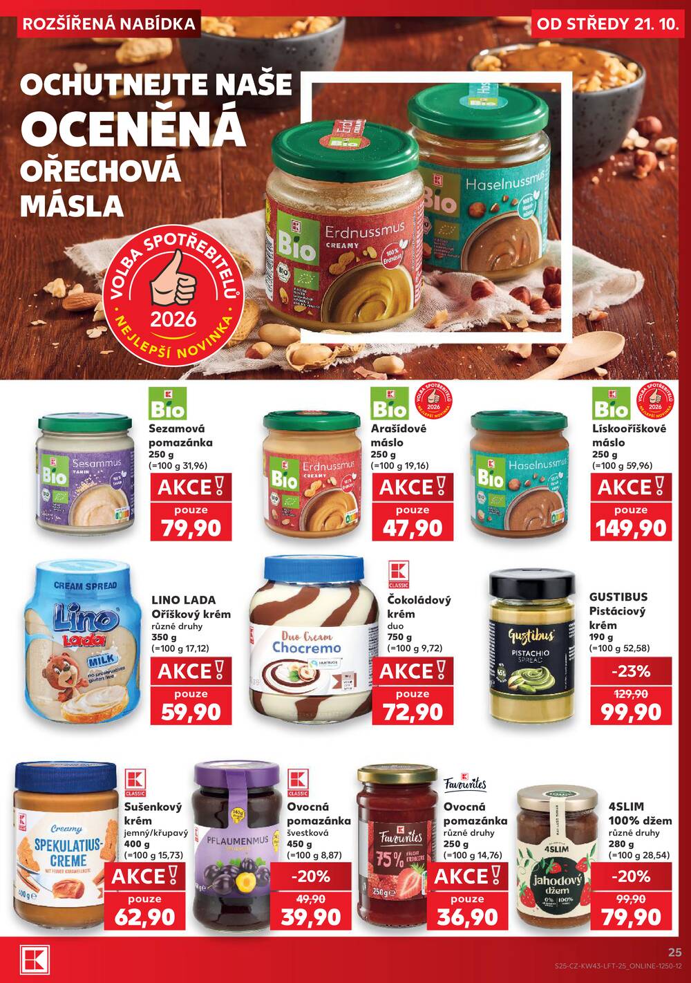 Leták Kaufland - Kaufland 21.10. - 27.10. - Kaufland - Strakonice - strana 25 Leták Kaufland - Kaufland 21.10. - 27.10. - Kaufland - Strakonice - strana 25