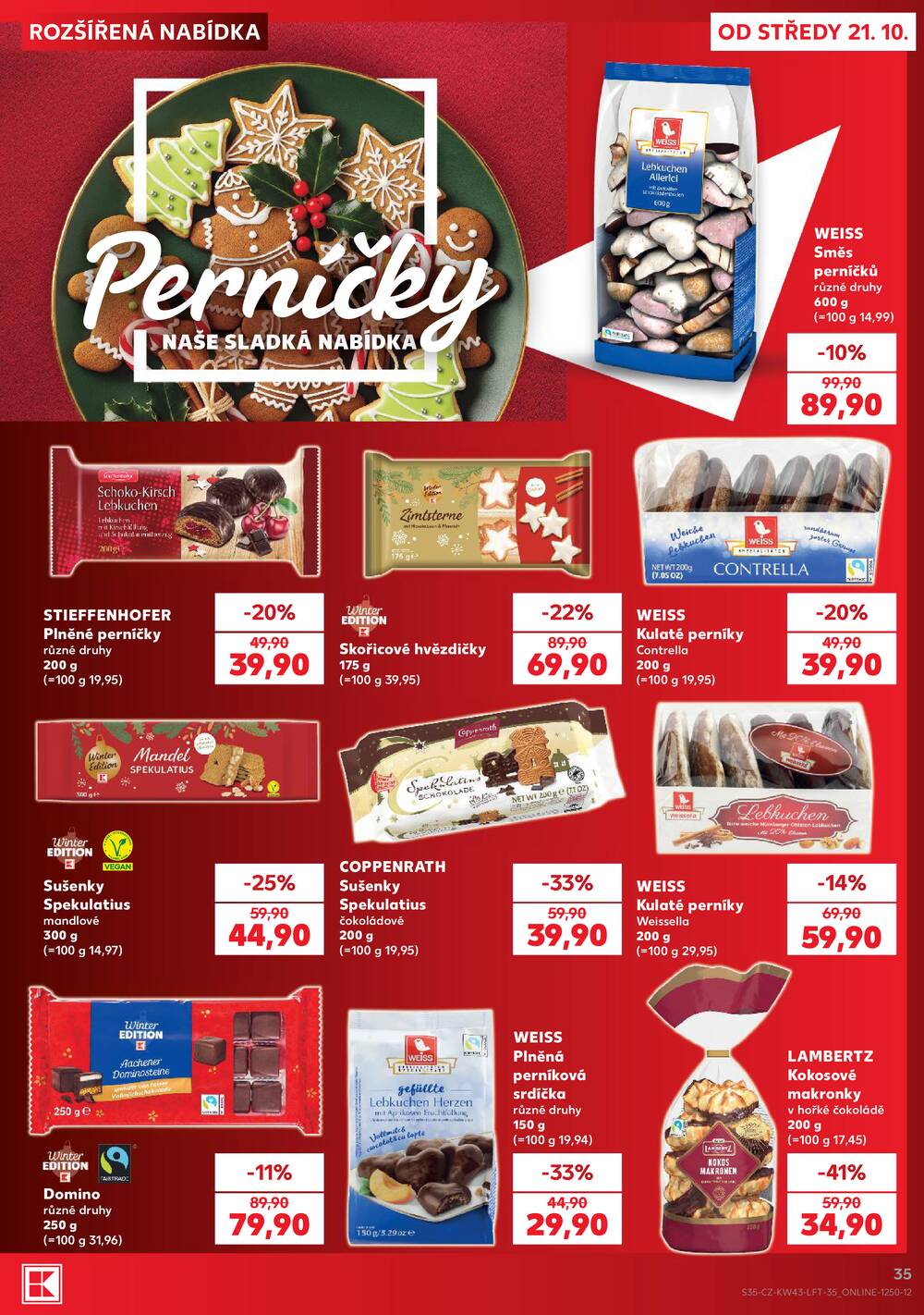 Leták Kaufland - Kaufland 21.10. - 27.10. - Kaufland - Strakonice - strana 35 Leták Kaufland - Kaufland 21.10. - 27.10. - Kaufland - Strakonice - strana 35