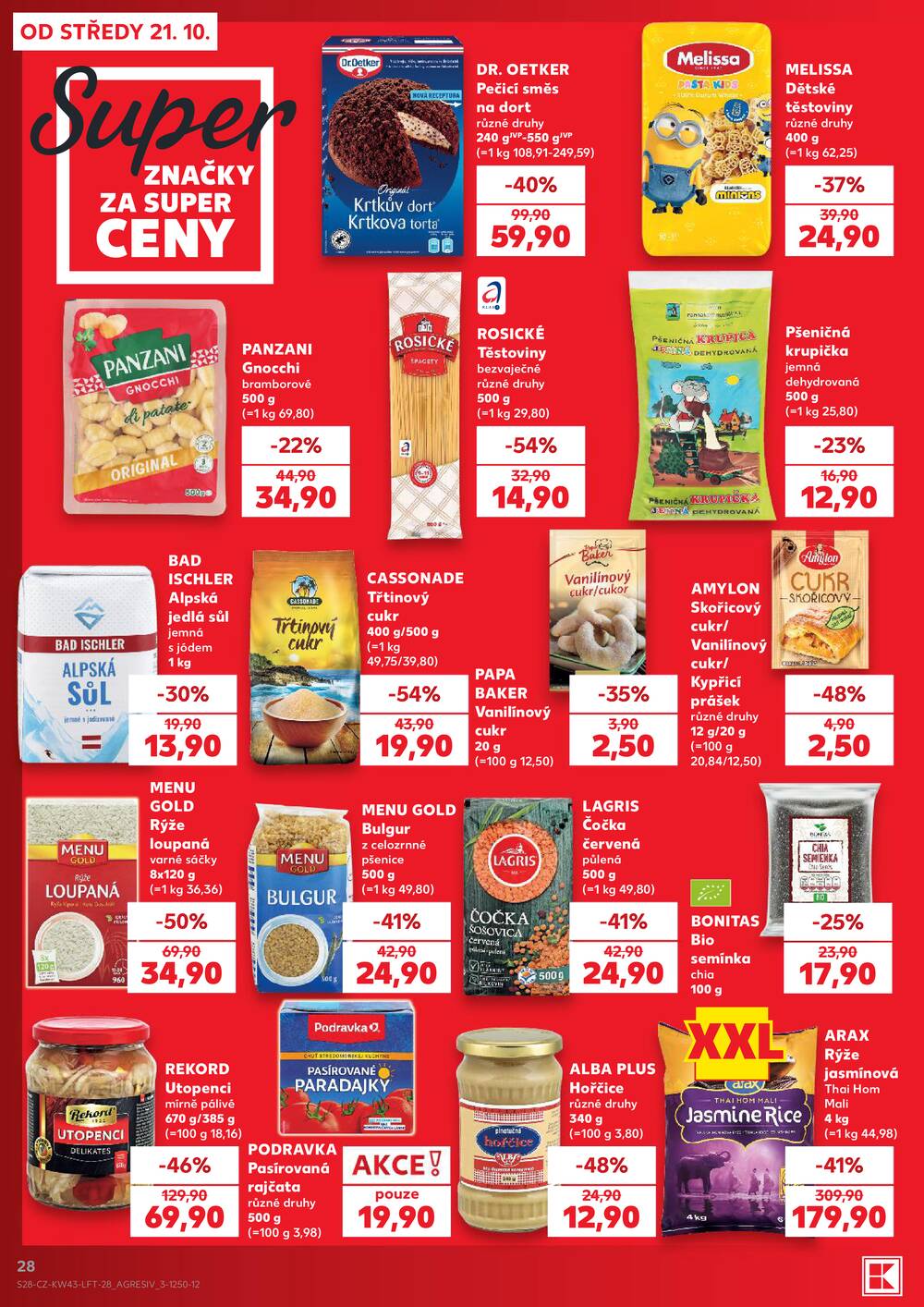 Kaufland 21.10. - 27.10. - Kaufland - Orlová