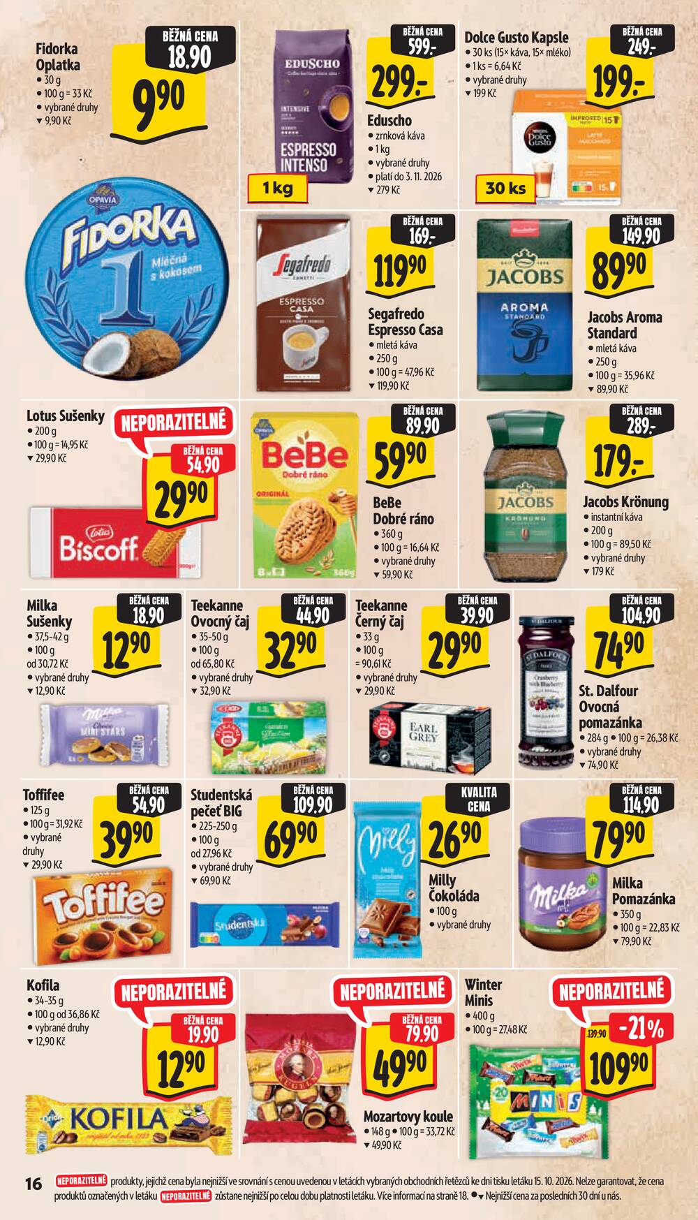 Albert Supermarket od 21.10. do 27.10.2026