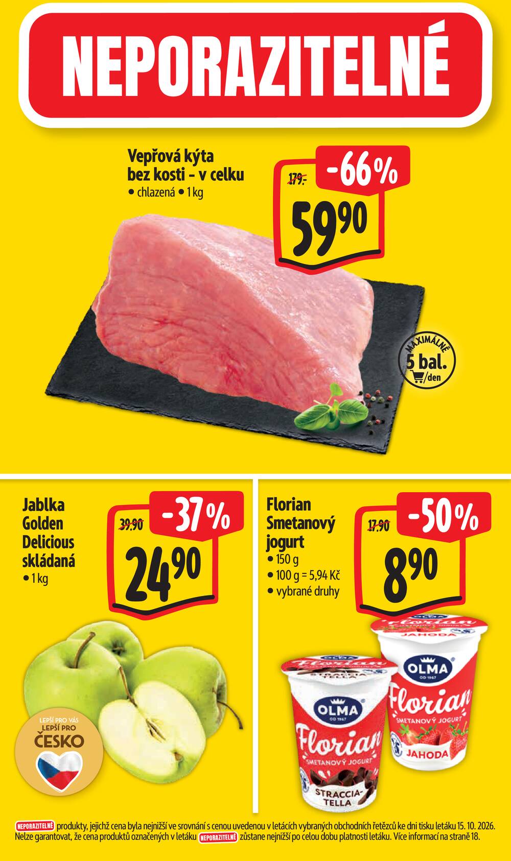 Albert Supermarket Jihomoravský od 21.10. do 27.10.2026
