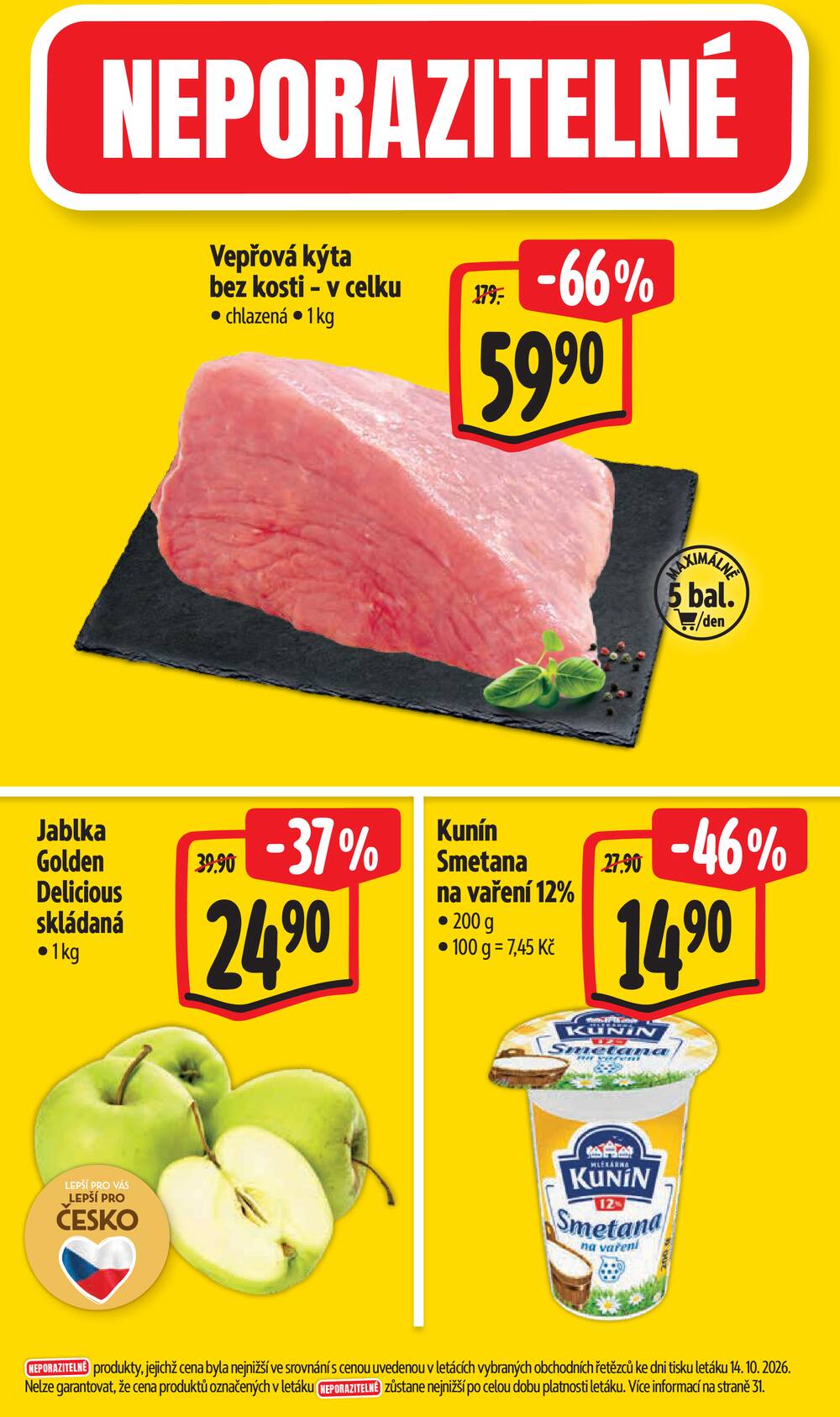 Albert Hypermarket Jihomoravský od 21.10. do 27.10.2026