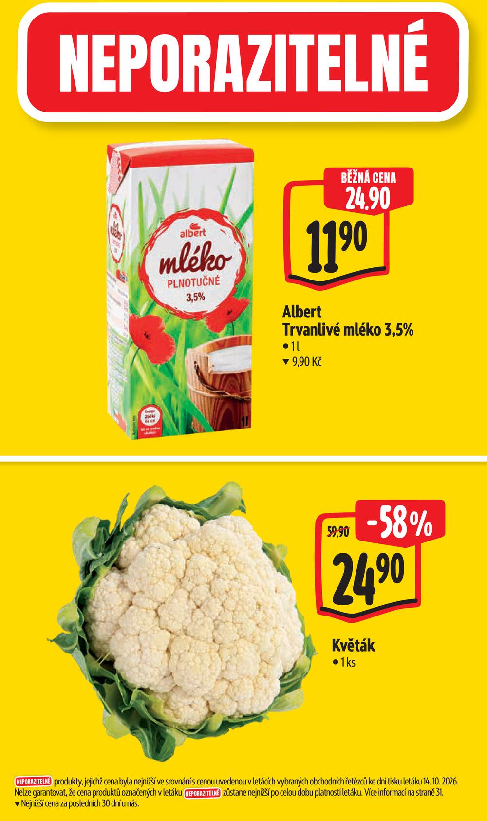 Albert Hypermarket Jihomoravský od 21.10. do 27.10.2026