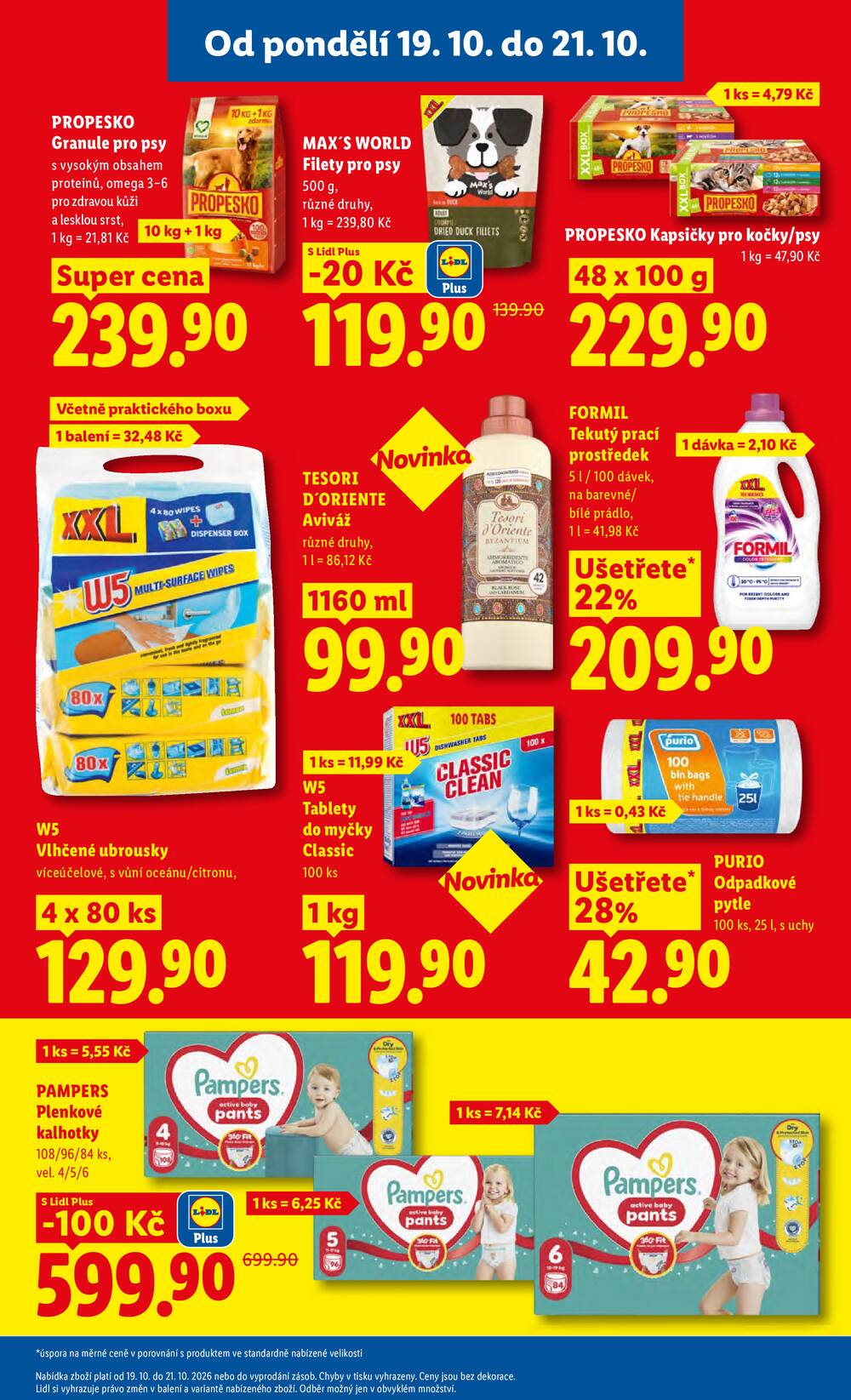 Lidl od 19.10. do 21.10.2026