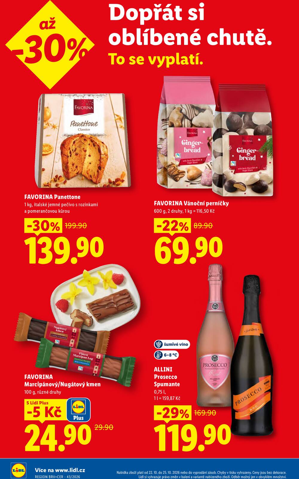 Lidl Čtvrtek od 22.10. do 25.10.2026