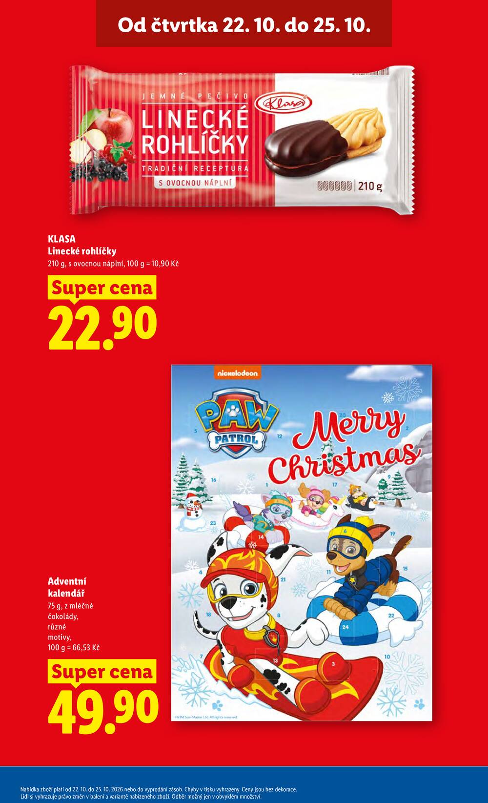 Leták Lidl - Lidl Čtvrtek od 22.10. do 25.10.2026 - strana 7 Leták Lidl - Lidl Čtvrtek od 22.10. do 25.10.2026 - strana 7