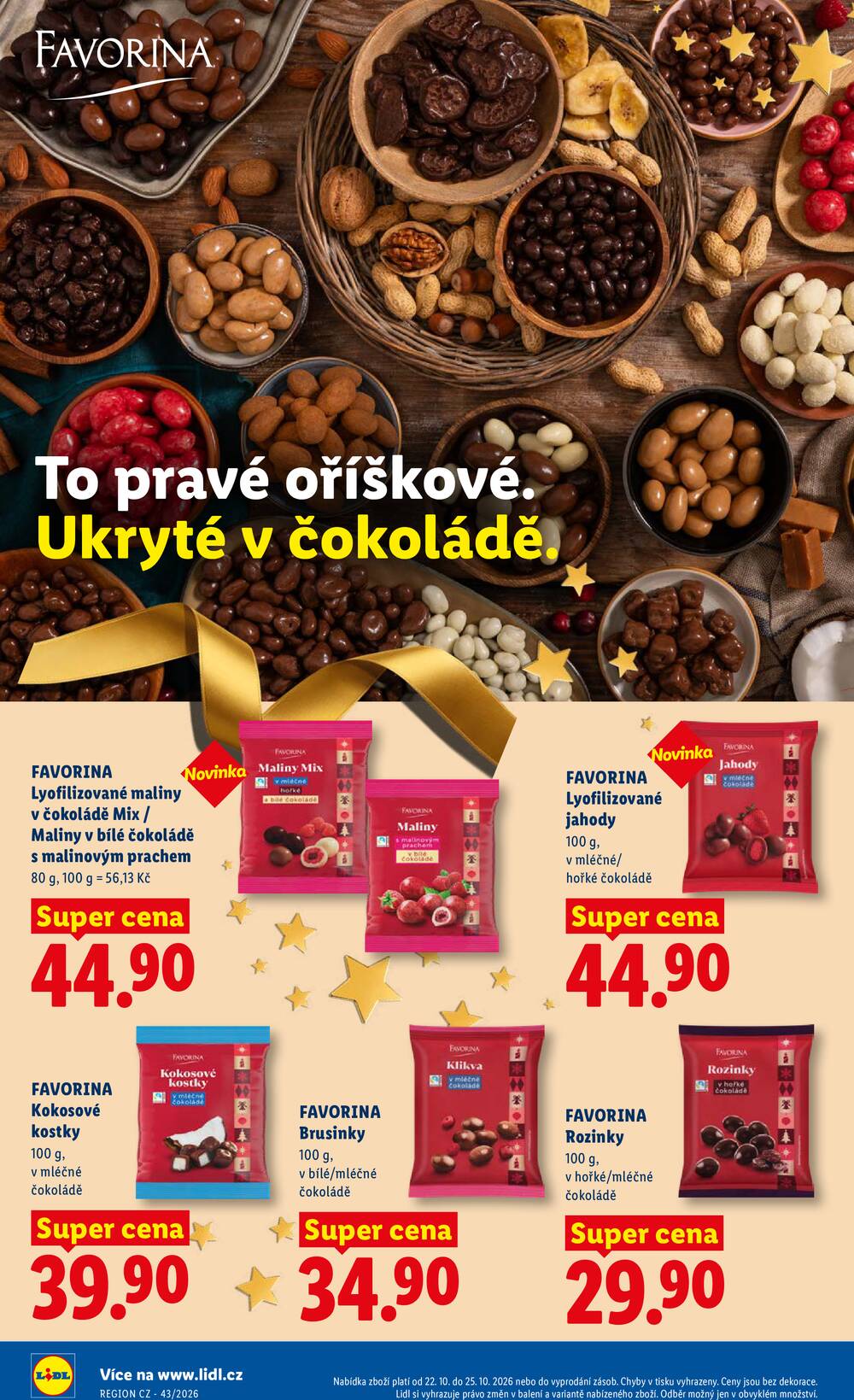 Lidl Čtvrtek od 22.10. do 25.10.2026