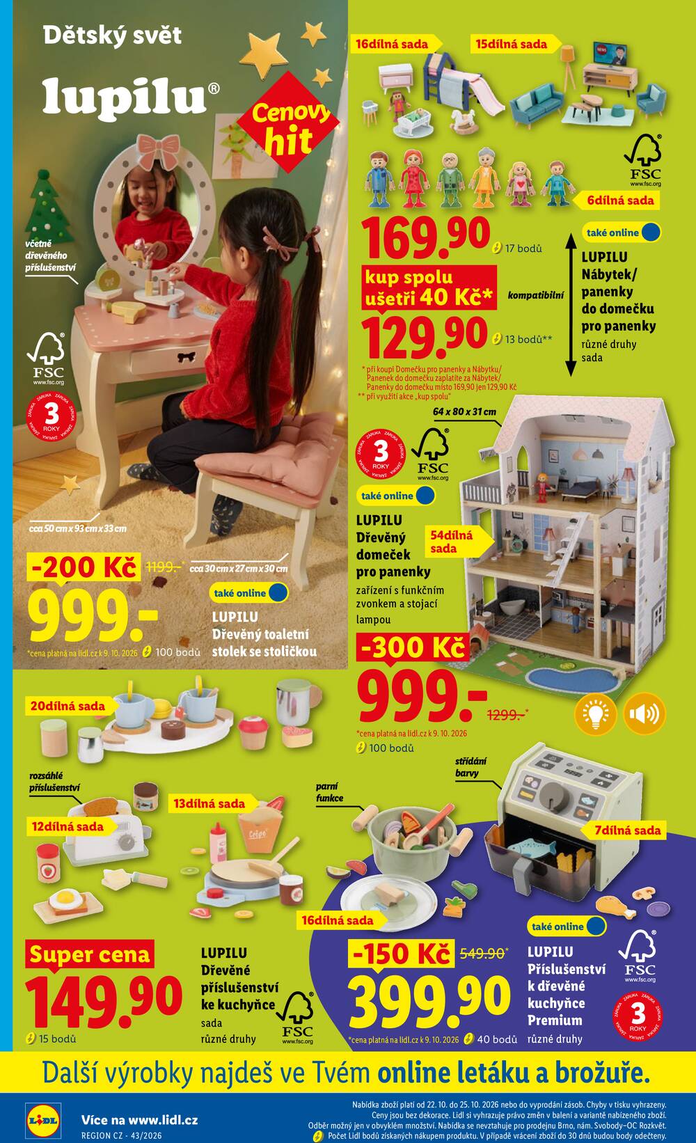 Lidl Čtvrtek od 22.10. do 25.10.2026