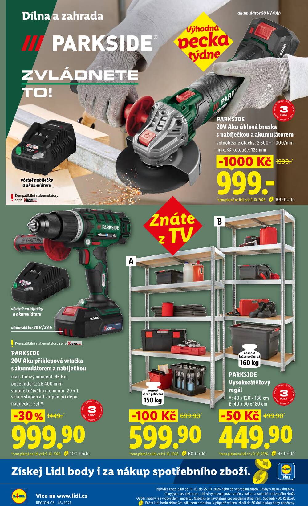 Leták Lidl - Lidl Spotřební zboží 19.10. - 25.10. - strana 8 Leták Lidl - Lidl Spotřební zboží 19.10. - 25.10. - strana 8