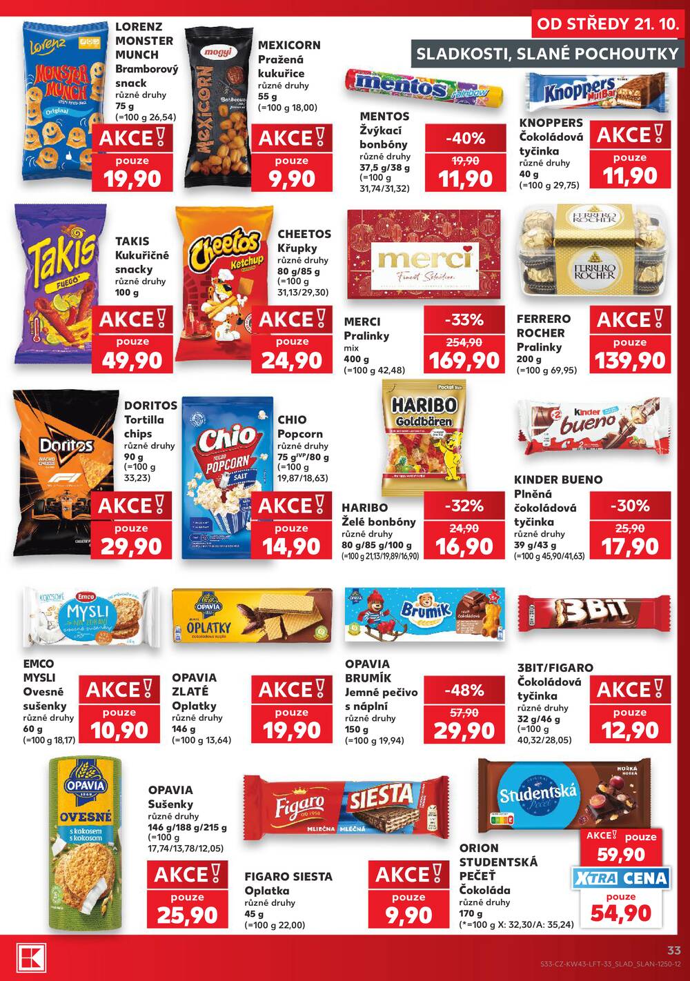 Kaufland 21.10. - 27.10. - Kaufland - Svitavy