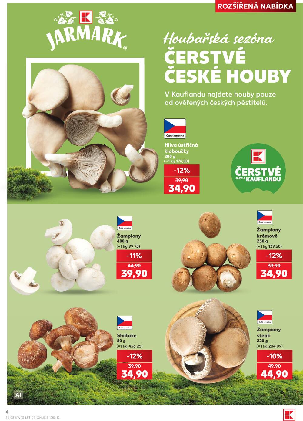Kaufland 21.10. - 27.10. - Kaufland - Jeseník 1
