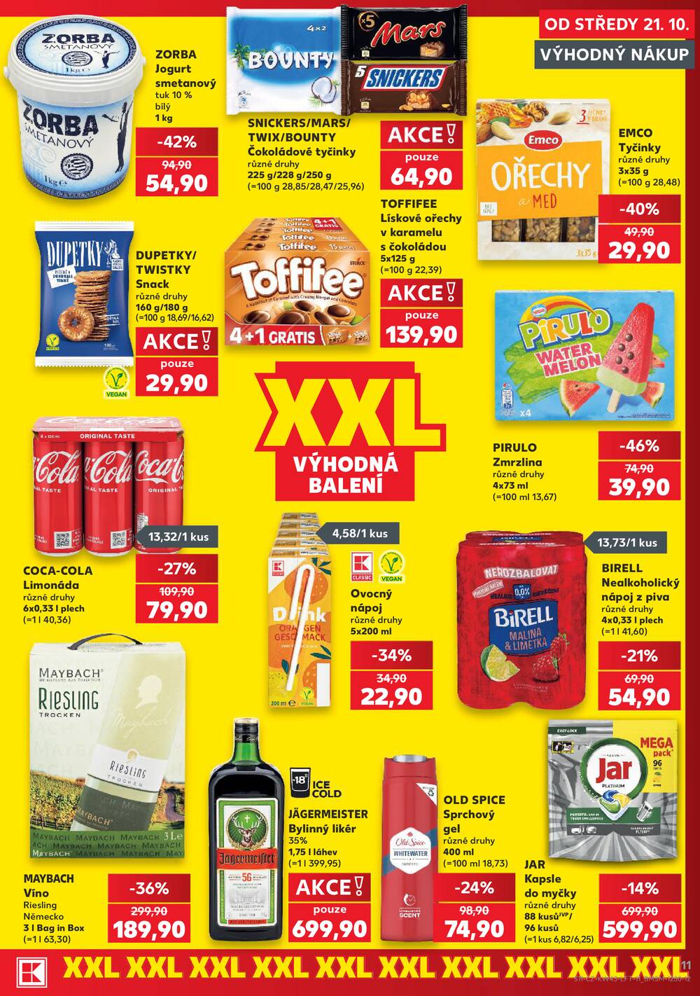 Kaufland 21.10. - 27.10. - Kaufland - Frýdek Místek