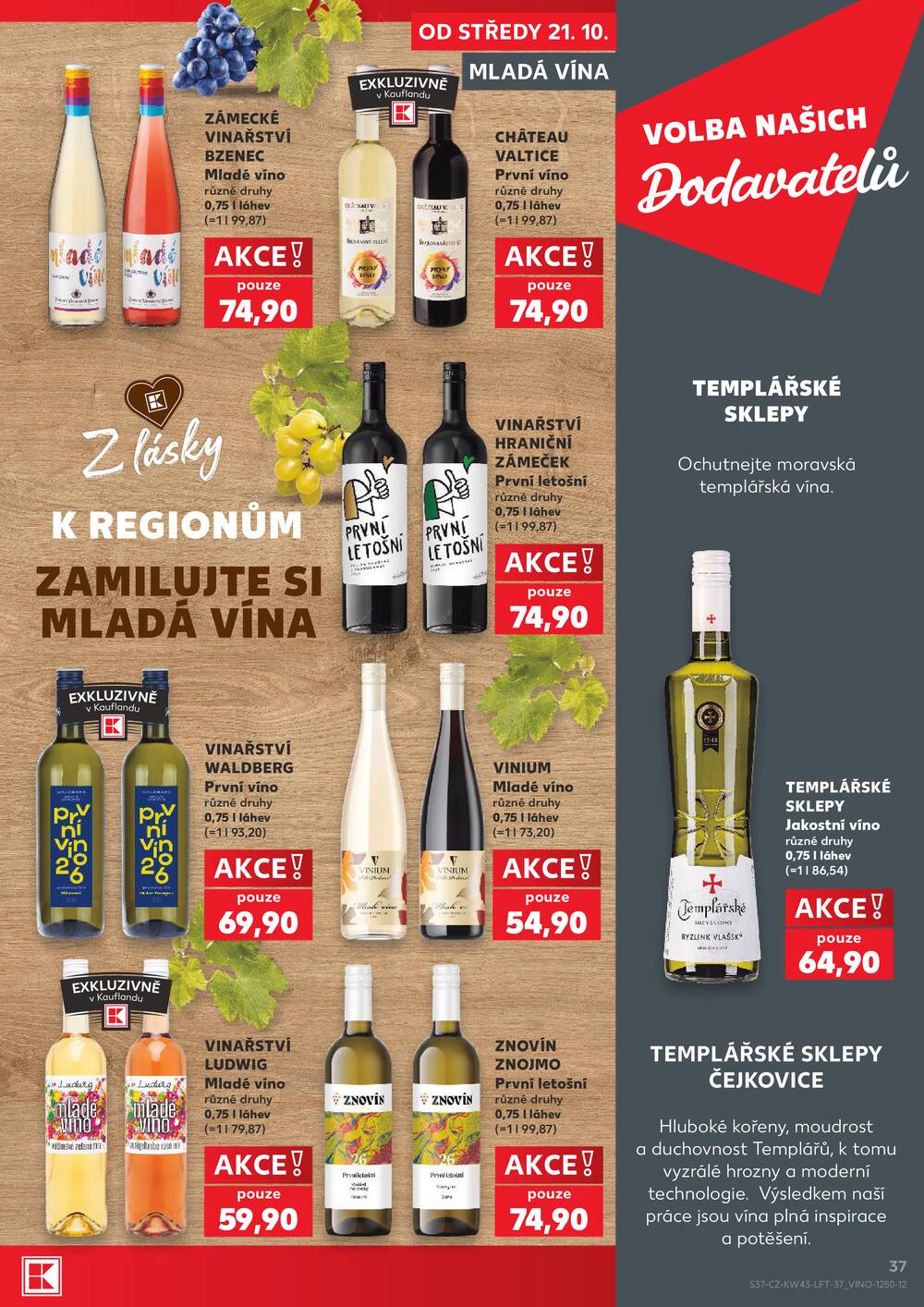 Kaufland 21.10. - 27.10. - Kaufland - Frýdek Místek