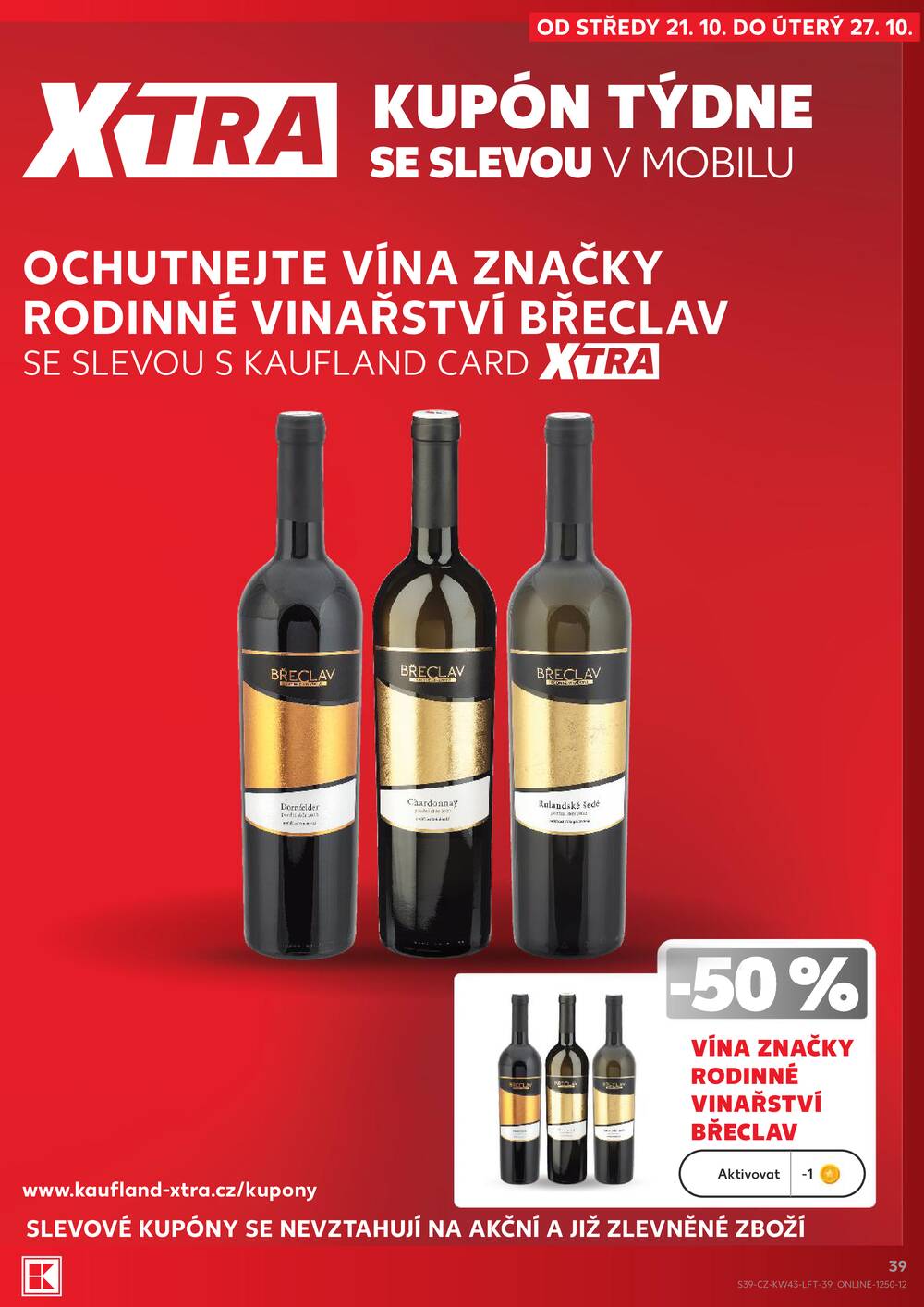 Kaufland 21.10. - 27.10. - Kaufland - Frýdek Místek