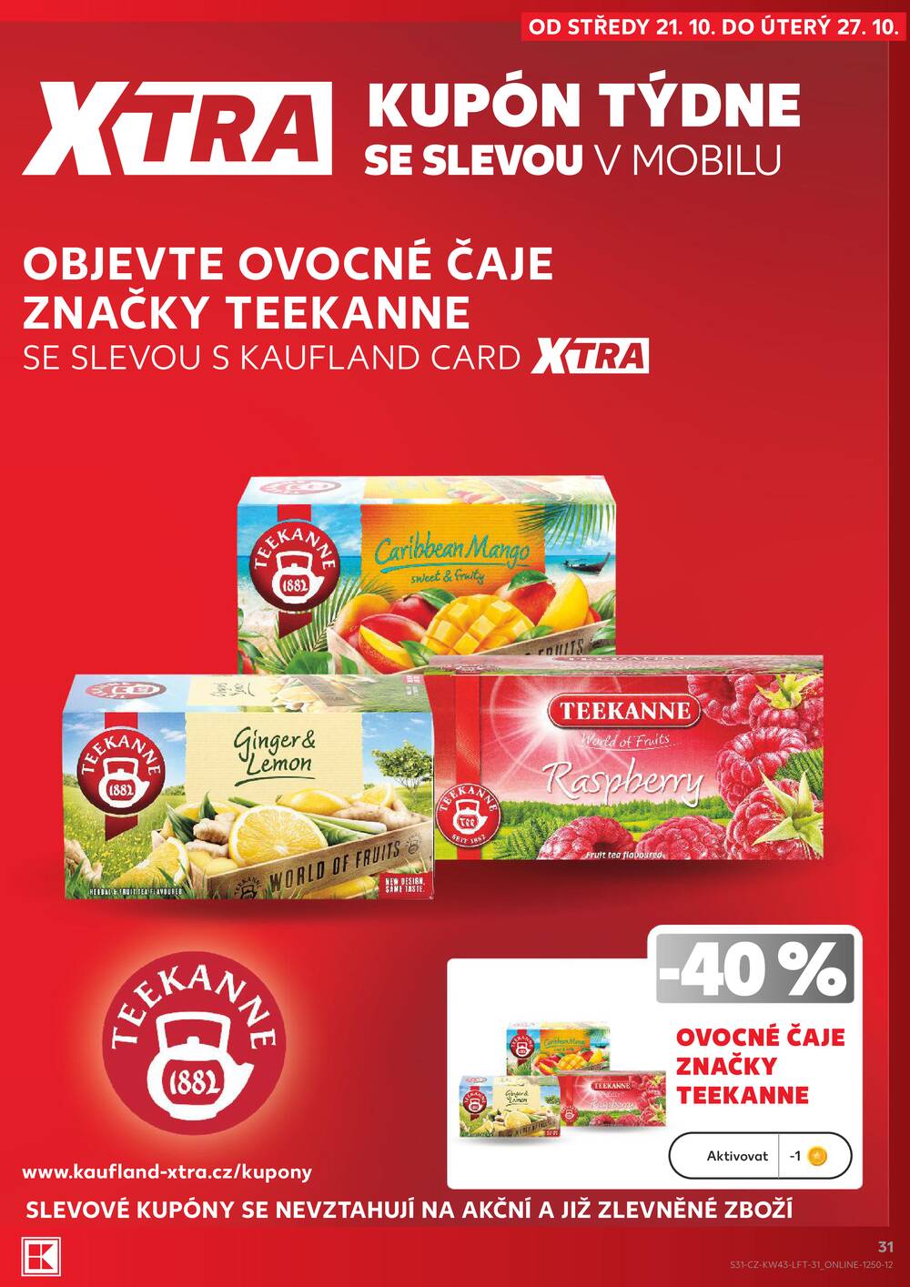 Kaufland 21.10. - 27.10. - Kaufland - Kopřivnice