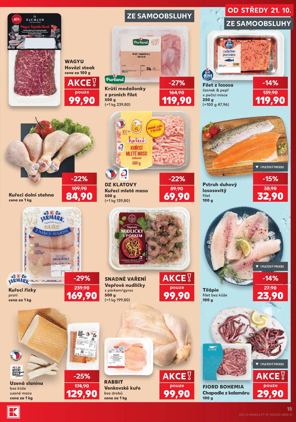 Kaufland 21.10. - 27.10. - Kaufland - Opava - Kateřinky