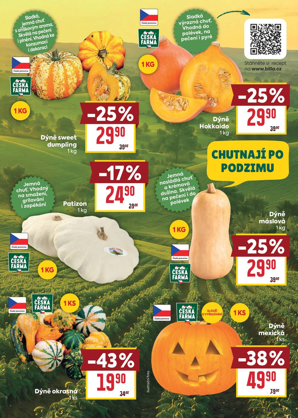 BILLA od 21.10. do 27.10.2026