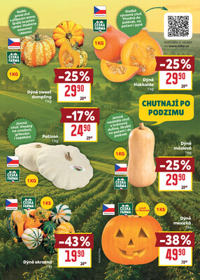 BILLA od 21.10. do 27.10.2026