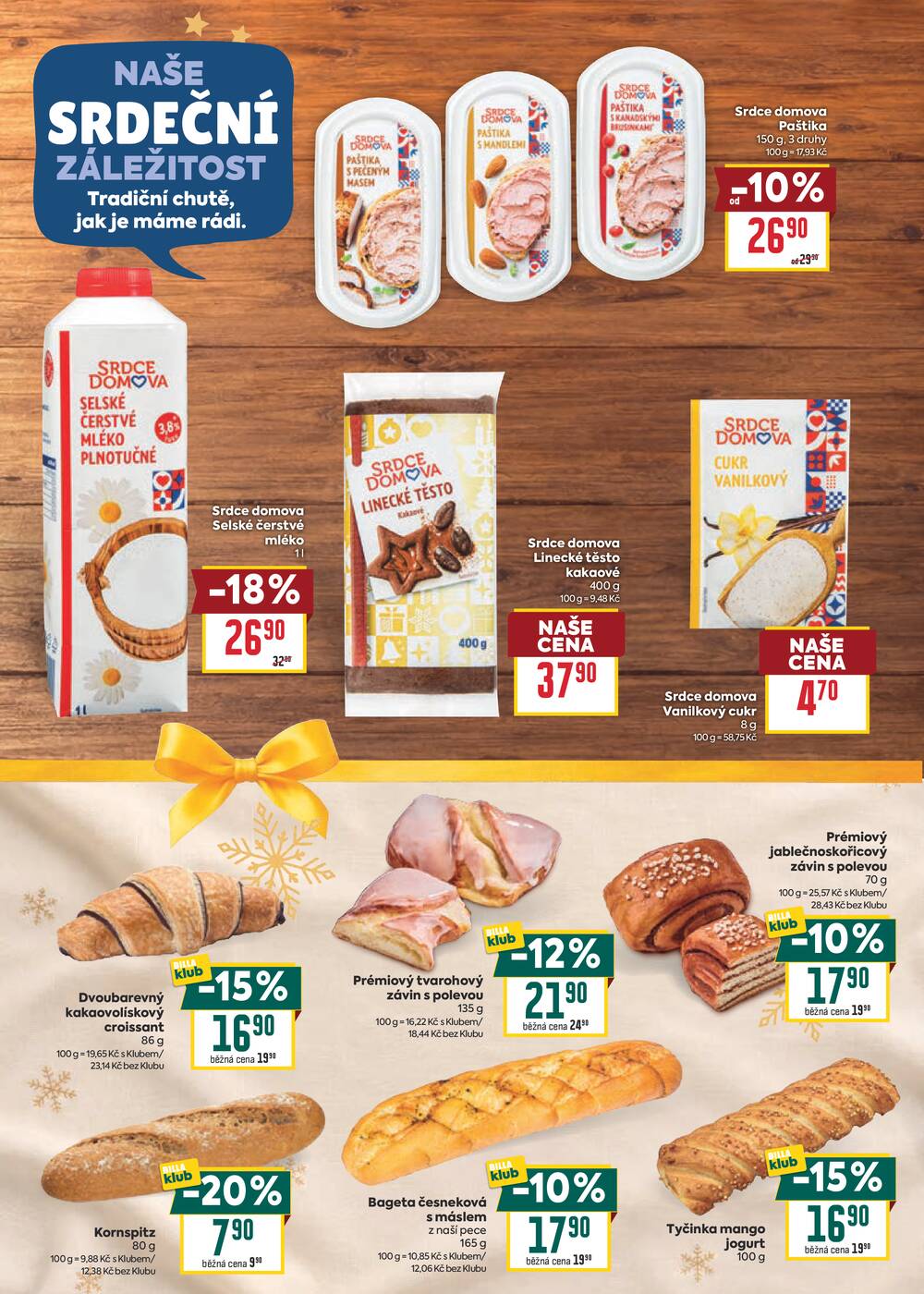 Billa katalog Vánoce od 21.10. do 10.11.2026