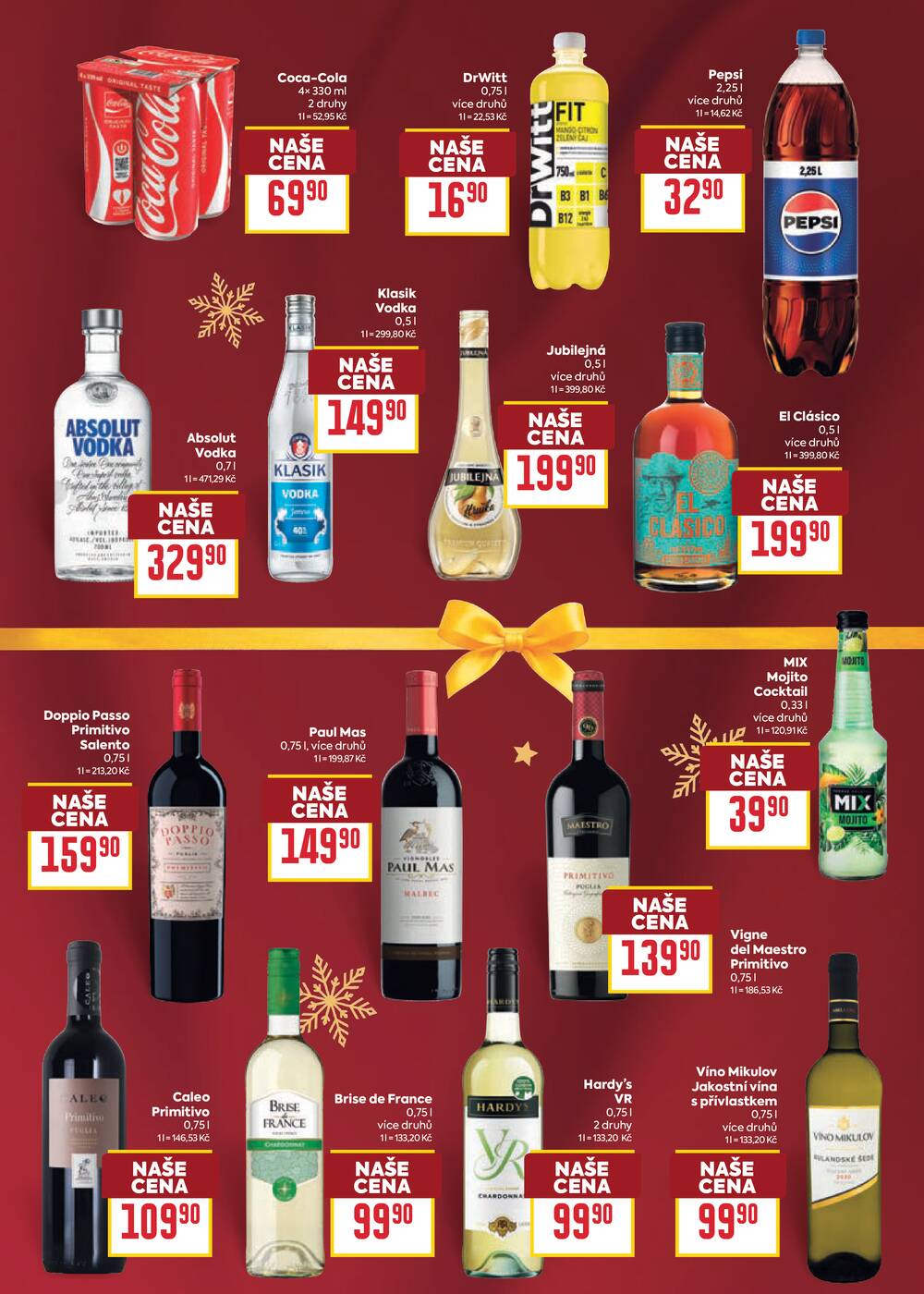 Billa katalog Vánoce od 21.10. do 10.11.2026