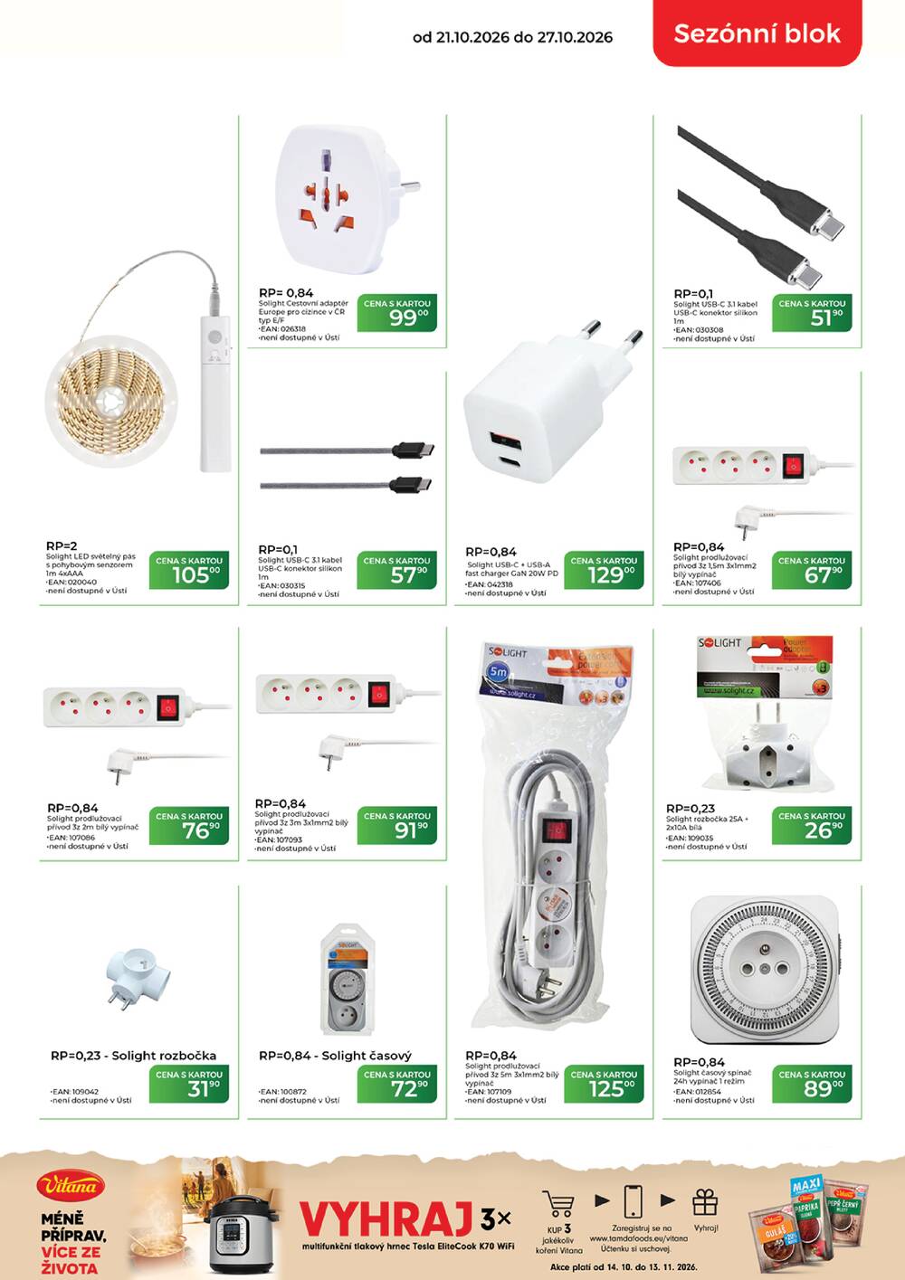 Tamda Foods od 21.10. do 27.10.2026