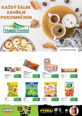 leták Tamda Foods