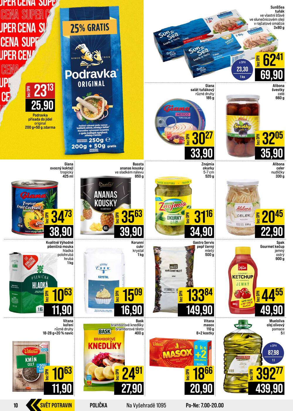 Leták JIP - JIP Cash & Carry České Budějovice, Most, Náchod, Polička, Sušice a Svoboda nad Úpou od 21.10. do 27.10.2026 - strana 10