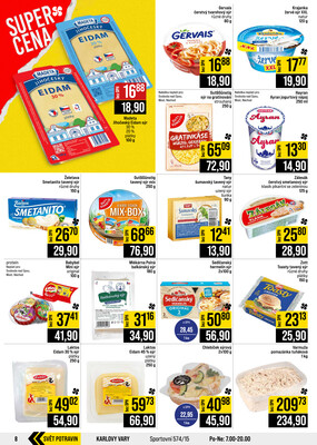 JIP Cash & Carry České Budějovice, Most, Náchod, Polička, Sušice a Svoboda nad Úpou od 21.10. do 27.10.2026