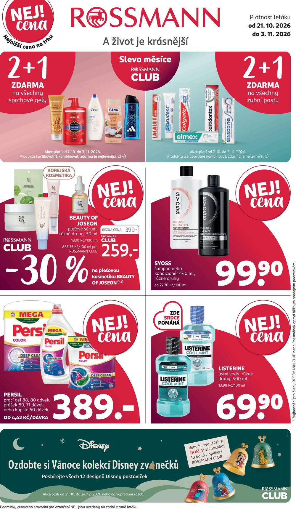 ROSSMANN - 21.10.-3.11.2026