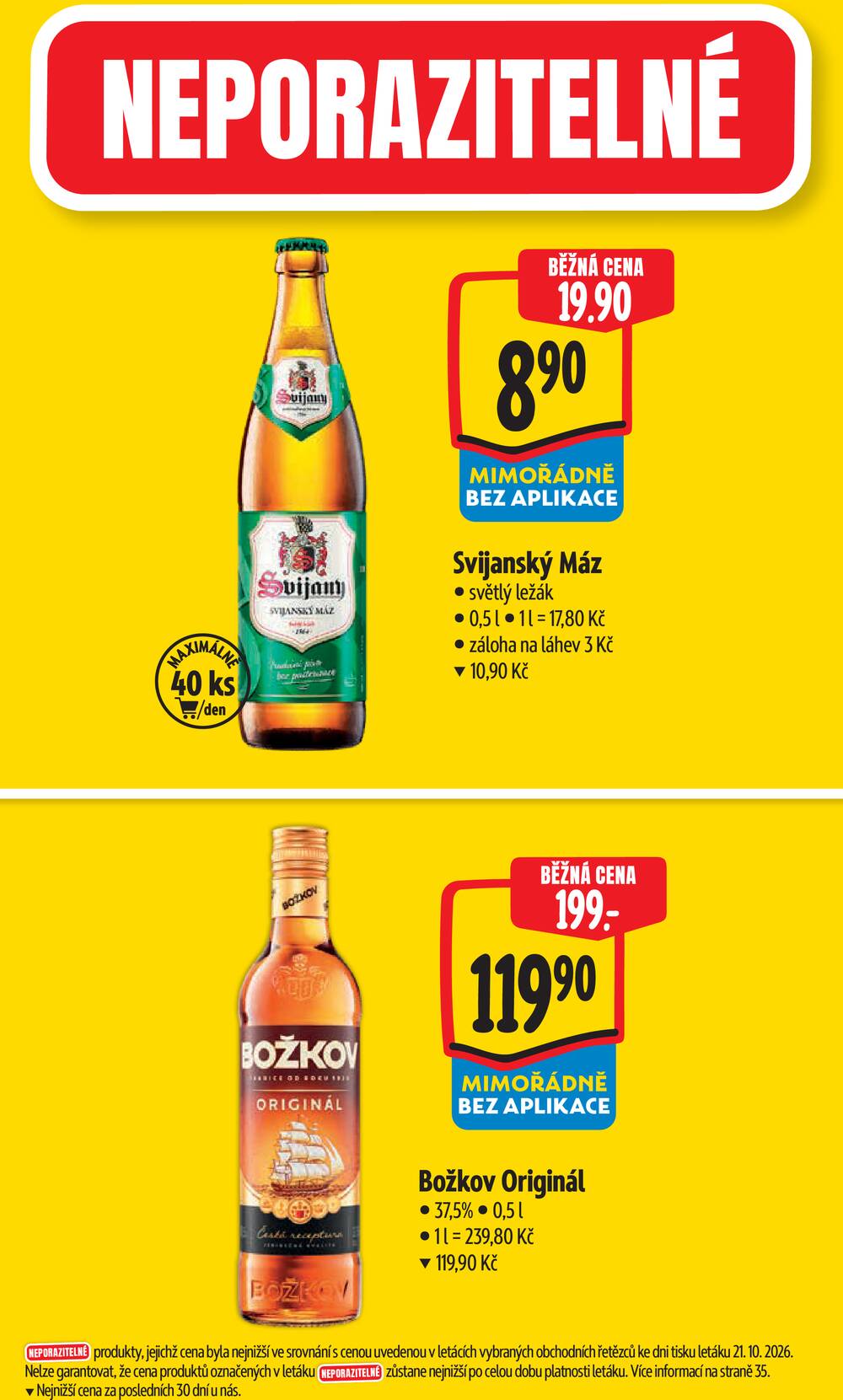 Leták Albert - Albert Hypermarket Jihomoravský od 29.10. do 3.11.2026 - strana 4 Leták Albert - Albert Hypermarket Jihomoravský od 29.10. do 3.11.2026 - strana 4