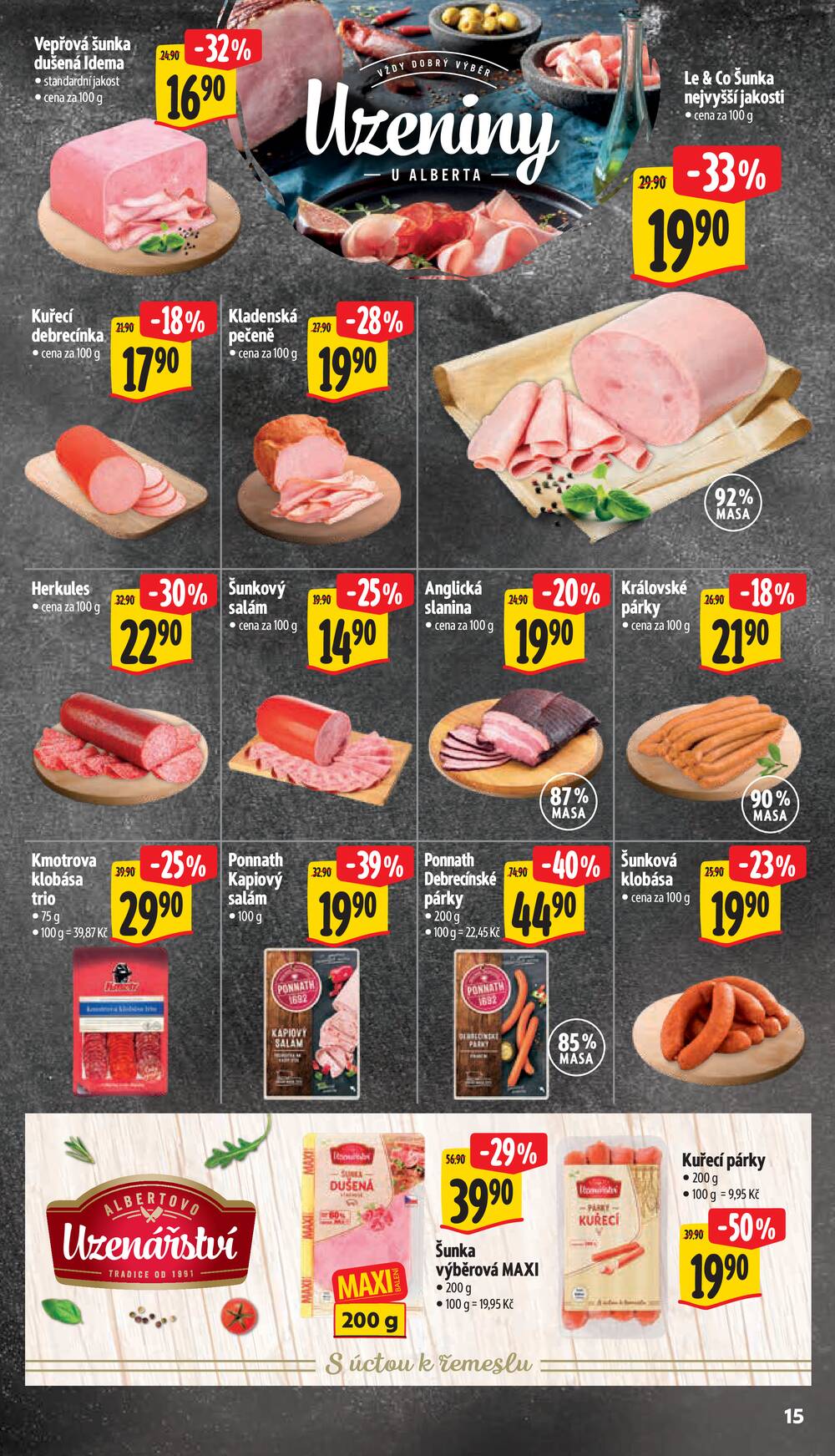 Leták Albert - Albert Hypermarket Jihomoravský od 29.10. do 3.11.2026 - strana 23 Leták Albert - Albert Hypermarket Jihomoravský od 29.10. do 3.11.2026 - strana 23