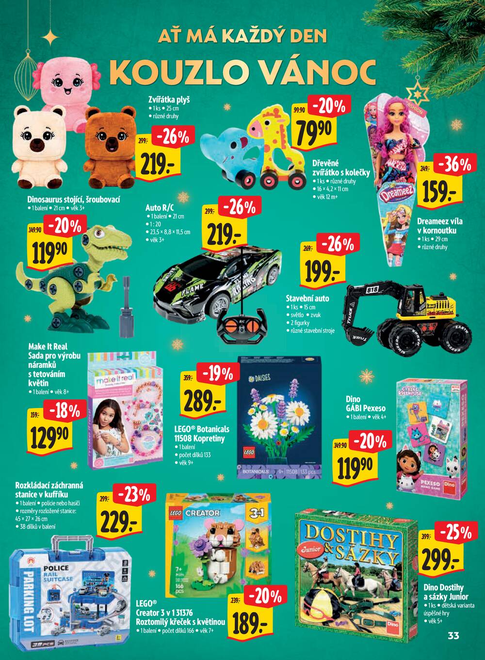 Leták Albert - Albert Supermarket katalog Vánoce od 29.10. do 17.11.2026 - strana 33 Leták Albert - Albert Supermarket katalog Vánoce od 29.10. do 17.11.2026 - strana 33
