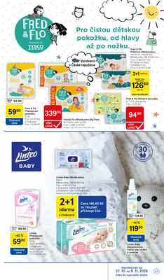 Tesco hypermarkety od 29.10. do 3.11.2026