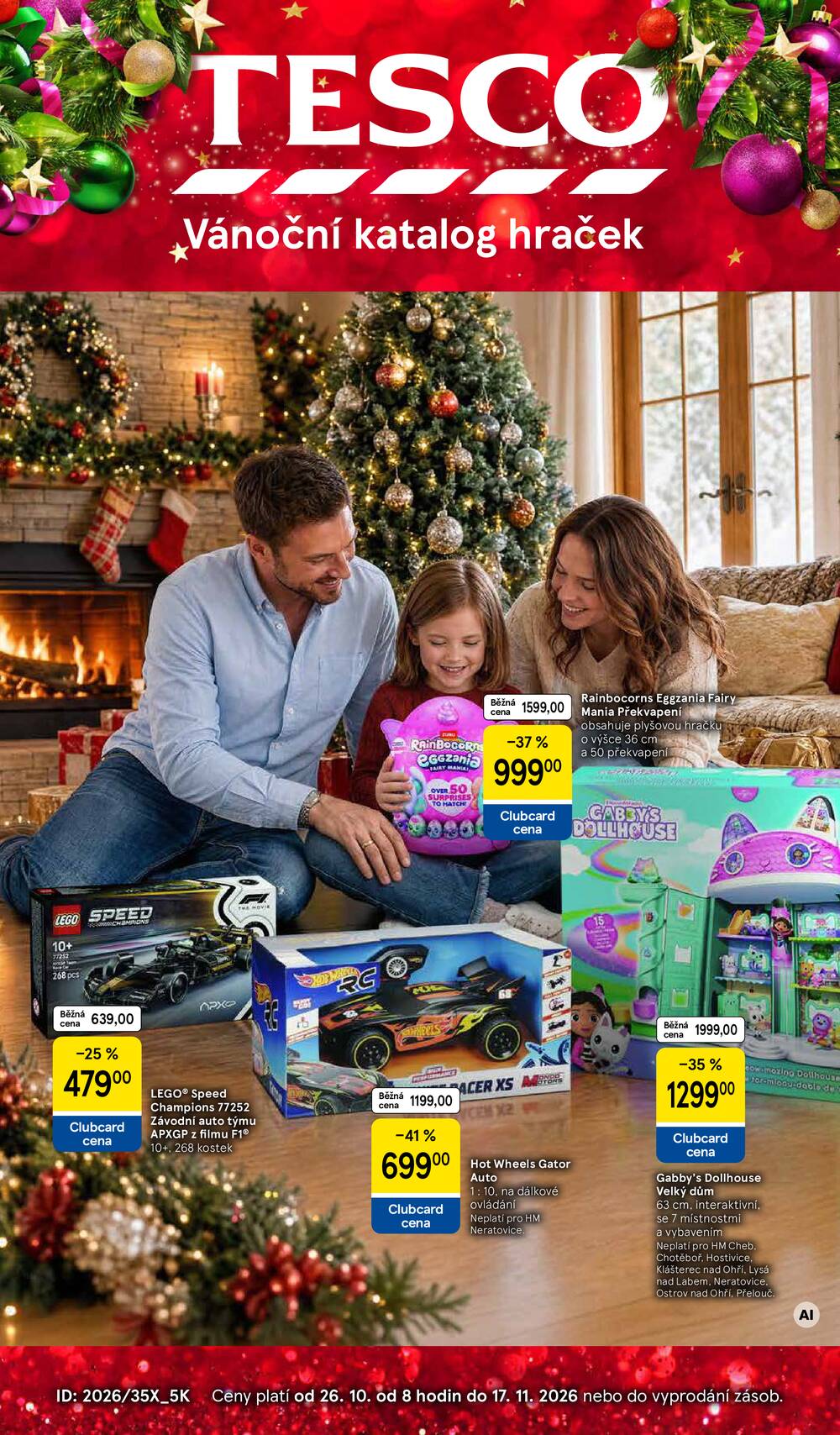 Leták Tesco - Tesco SPECIÁL hypermarkety  od 26.10. do 17.11.2026 - strana 1