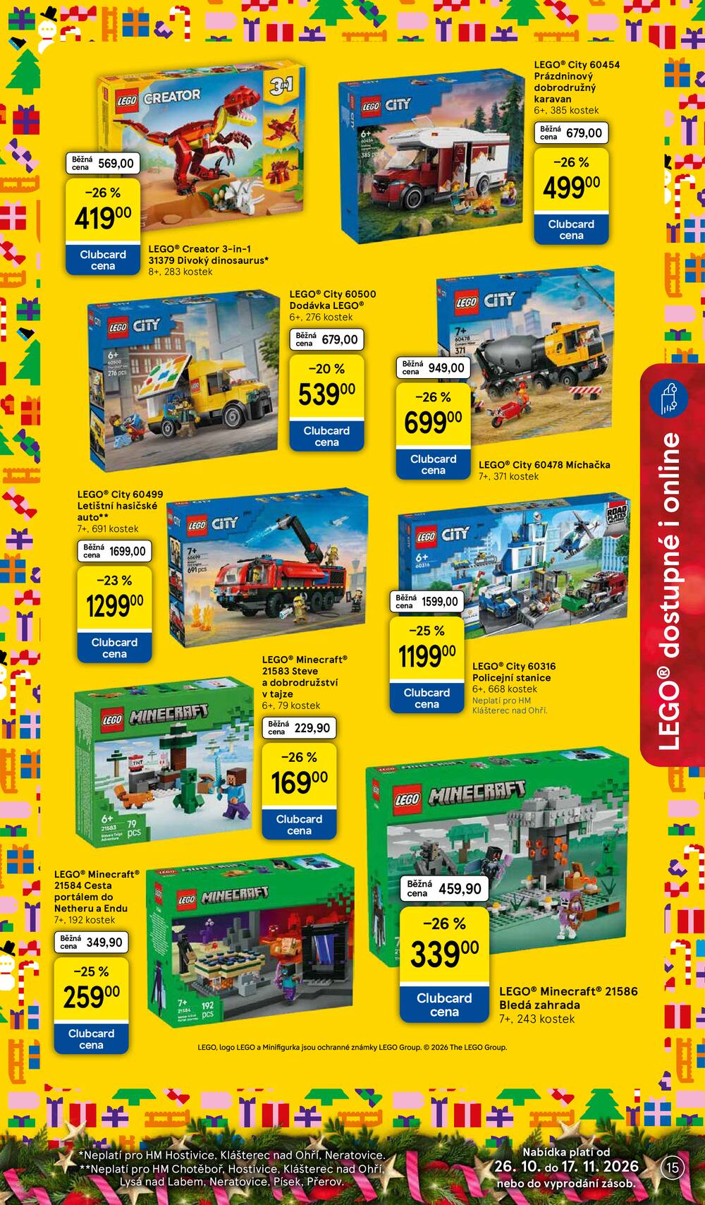 Leták Tesco - Tesco SPECIÁL hypermarkety  od 26.10. do 17.11.2026 - strana 15