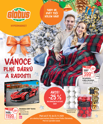 Globus - Akční leták Globus 27.10. - 23.11.2026 - Globus Pardubice