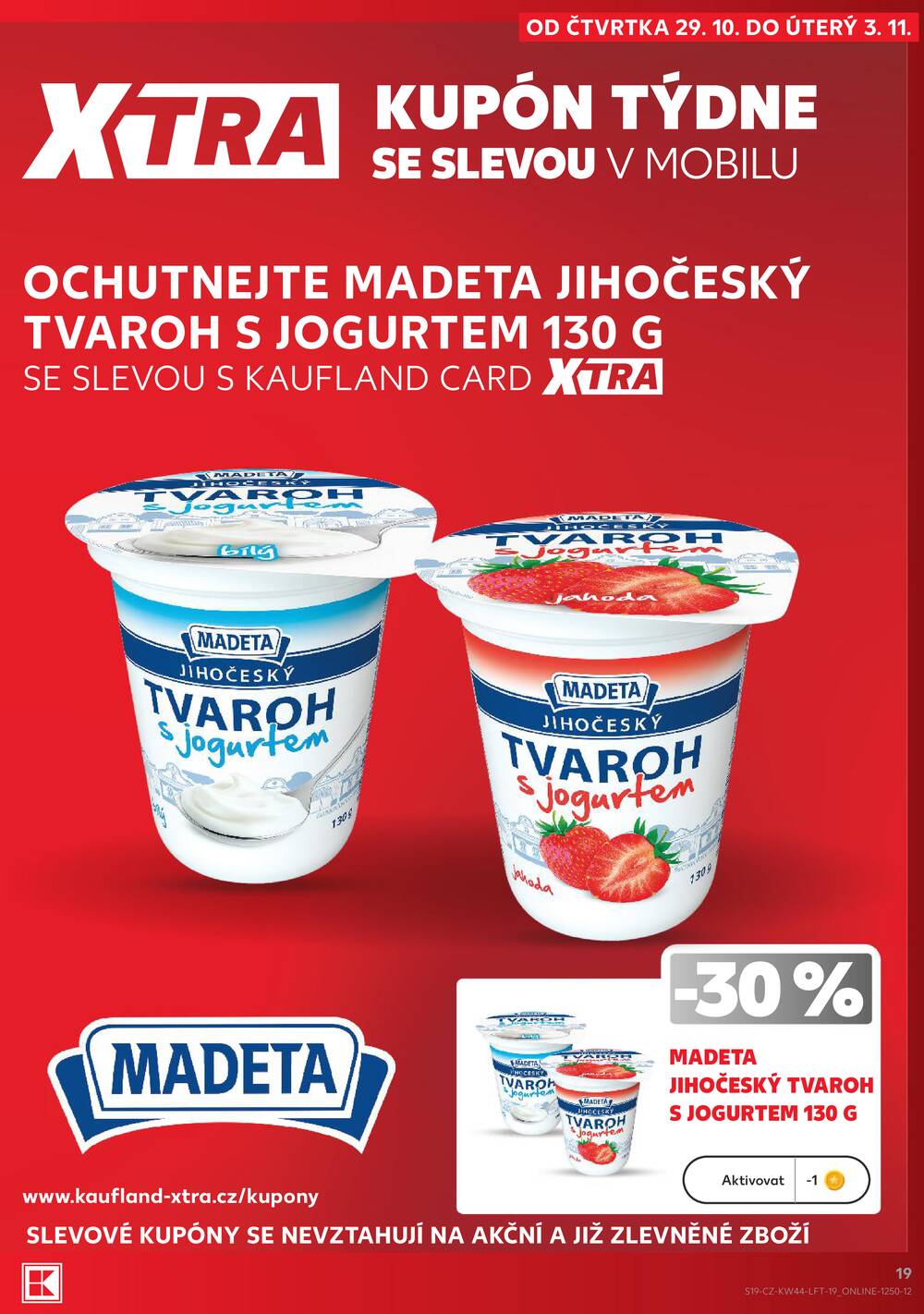 Kaufland 29.10. - 3.11. - Kaufland - Prachatice