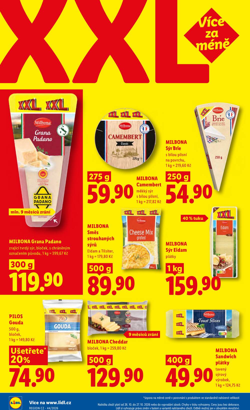Lidl od 26.10. do 27.10.2026