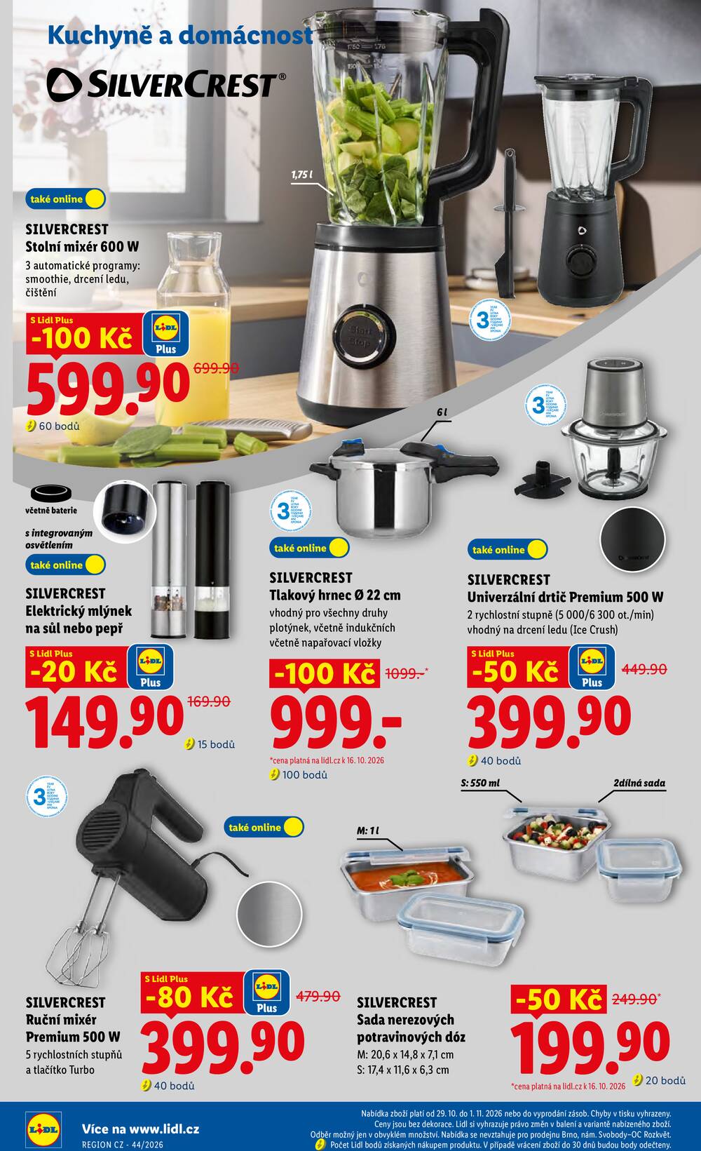 Leták Lidl - Lidl Spotřební zboží 26.10. - 1.11. - strana 18 Leták Lidl - Lidl Spotřební zboží 26.10. - 1.11. - strana 18