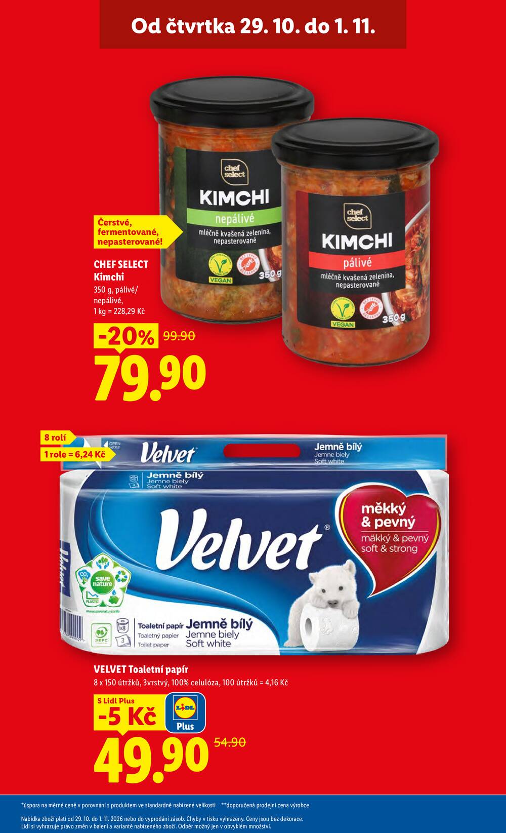 Leták Lidl - Lidl Čtvrtek od 29.10. do 1.11.2026 - strana 7 Leták Lidl - Lidl Čtvrtek od 29.10. do 1.11.2026 - strana 7