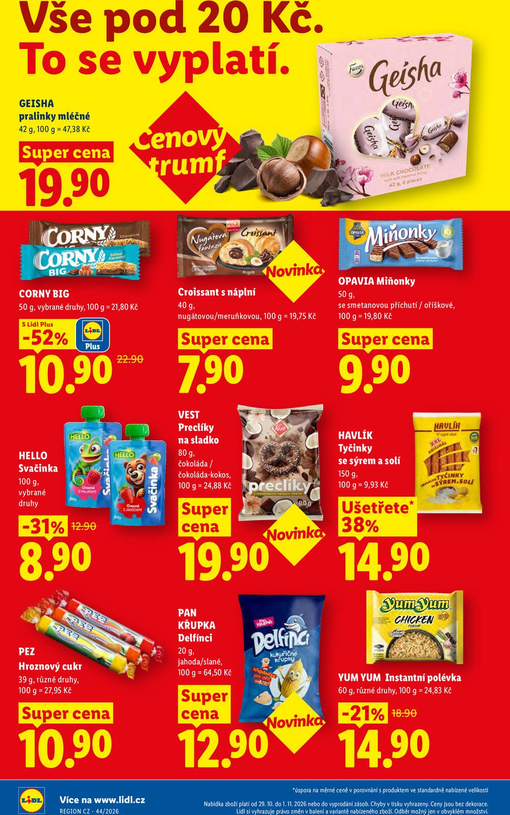 Leták Lidl - Lidl Čtvrtek od 29.10. do 1.11.2026 - strana 32 Leták Lidl - Lidl Čtvrtek od 29.10. do 1.11.2026 - strana 32