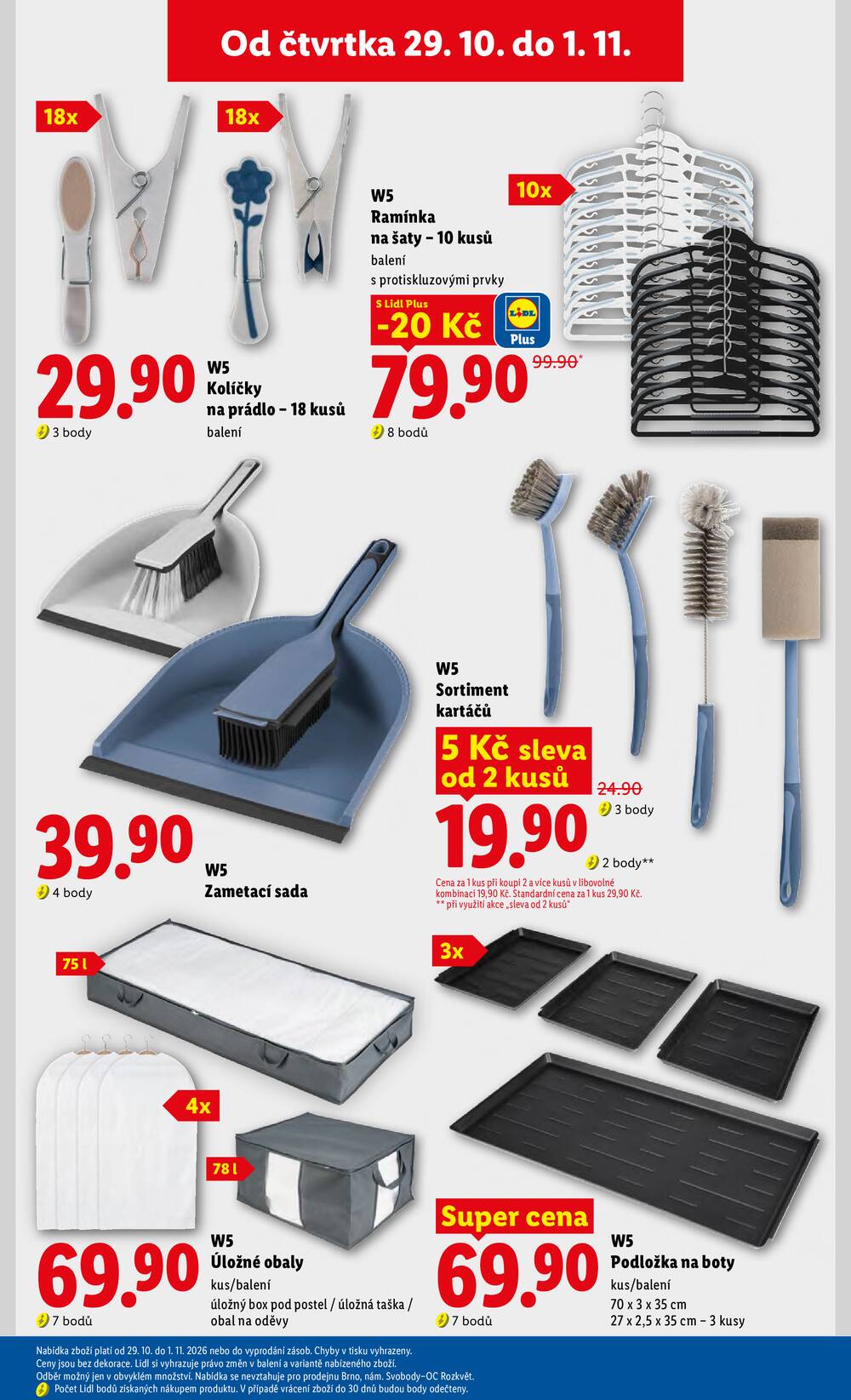 Leták Lidl - Lidl Čtvrtek od 29.10. do 1.11.2026 - strana 45 Leták Lidl - Lidl Čtvrtek od 29.10. do 1.11.2026 - strana 45