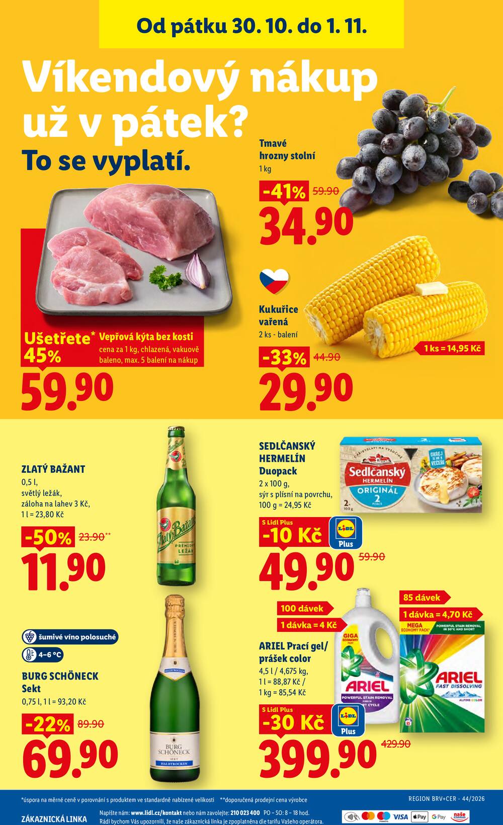 Leták Lidl - Lidl Čtvrtek od 29.10. do 1.11.2026 - strana 57 Leták Lidl - Lidl Čtvrtek od 29.10. do 1.11.2026 - strana 57