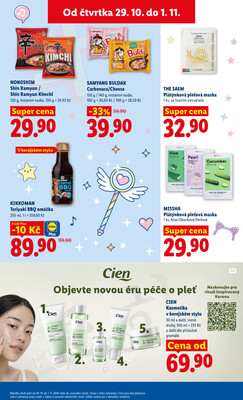 Lidl Čtvrtek od 29.10. do 1.11.2026