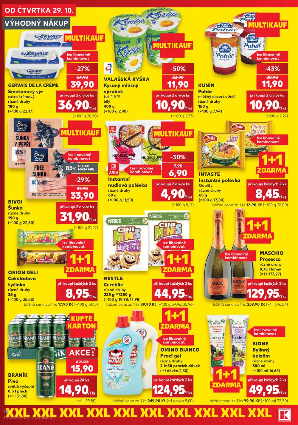Leták Kaufland - Kaufland 29.10. - 3.11. - Kaufland - Náchod - strana 10 Leták Kaufland - Kaufland 29.10. - 3.11. - Kaufland - Náchod - strana 10