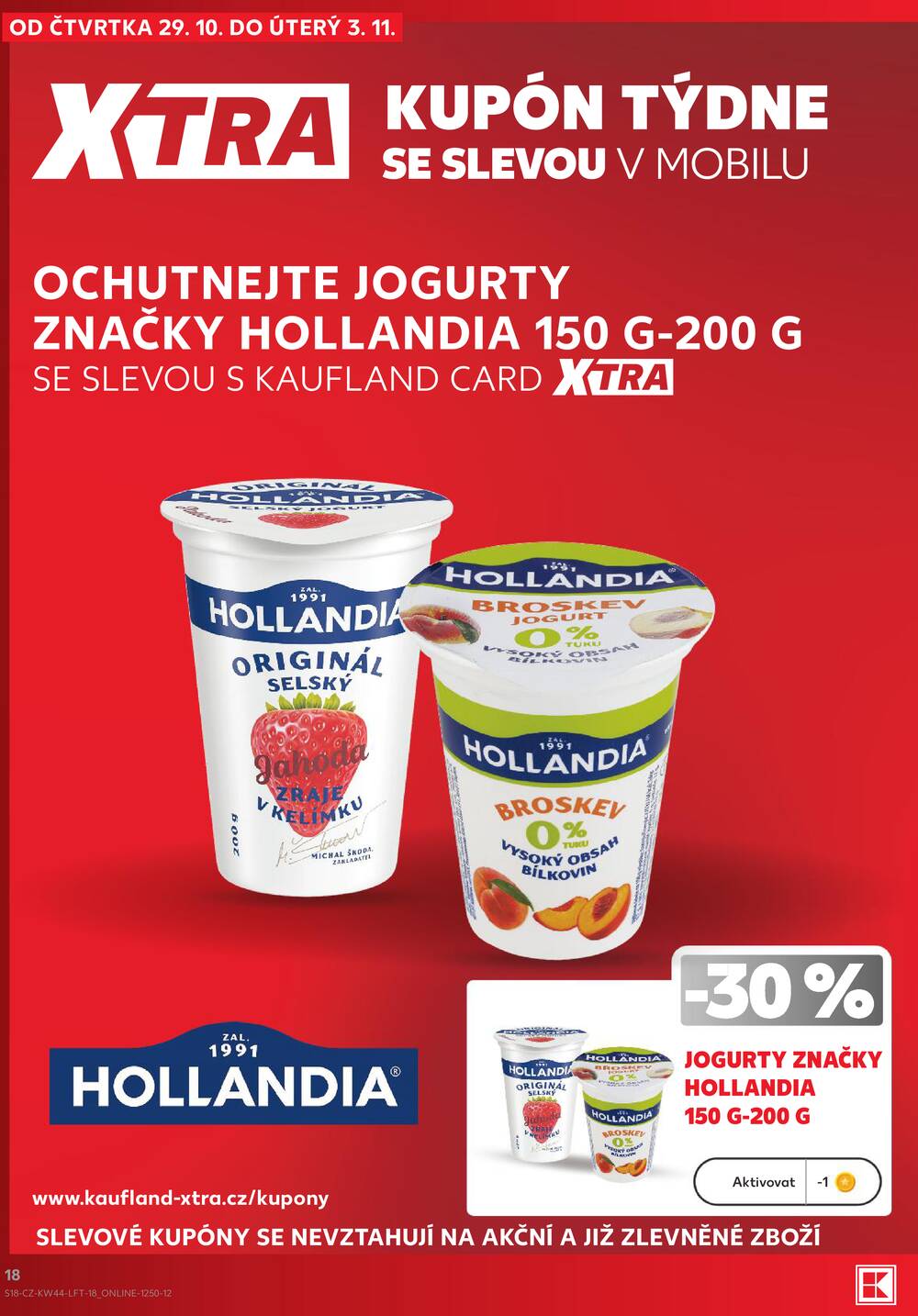 Leták Kaufland - Kaufland 29.10. - 3.11. - Kaufland - Náchod - strana 18