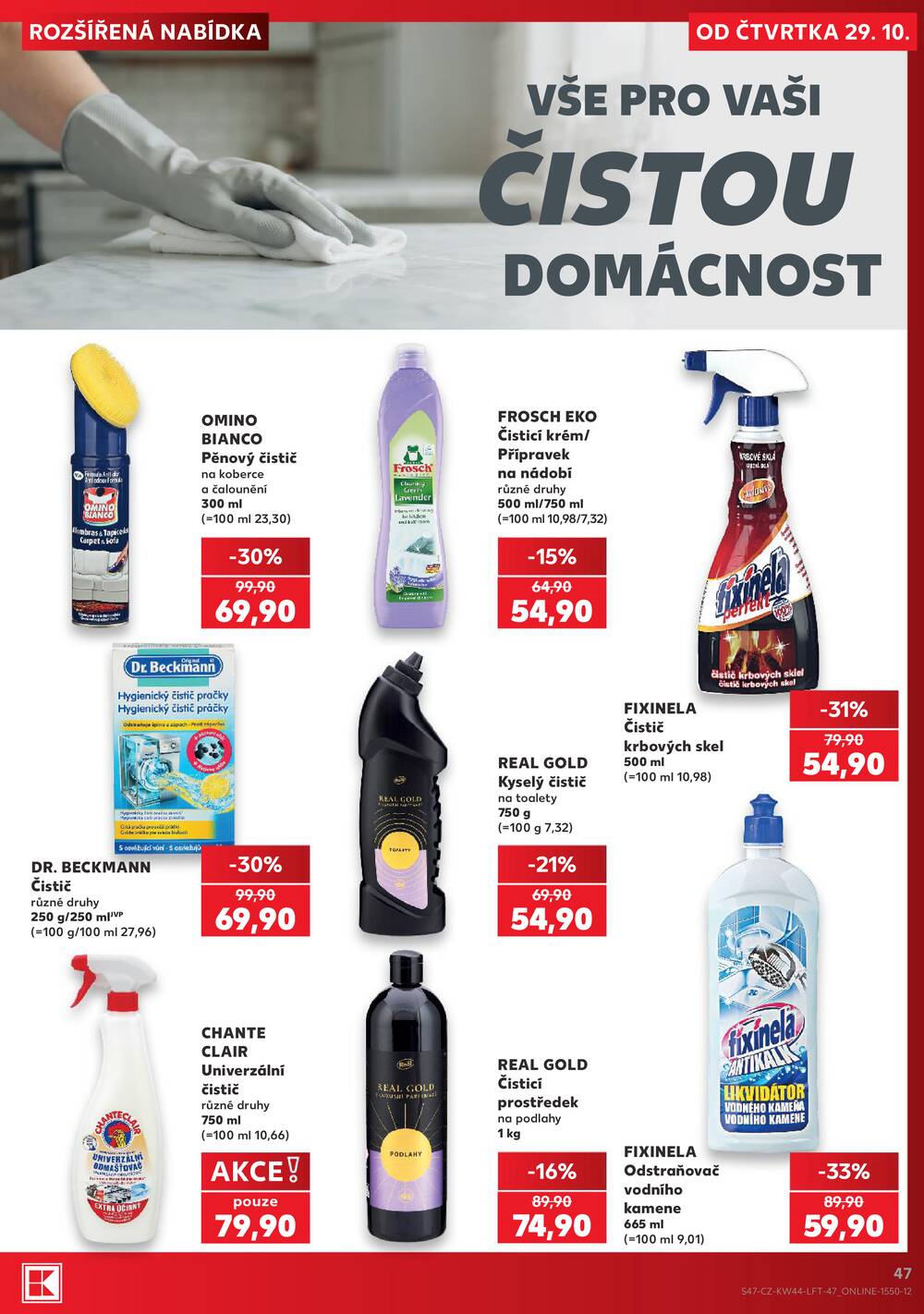 Kaufland 29.10. - 3.11. - Kaufland - Náchod