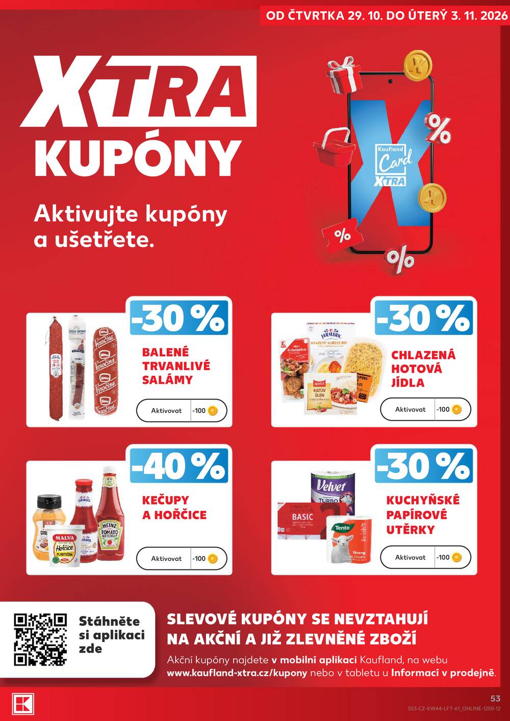 Kaufland 29.10. - 3.11. - Kaufland - Náchod